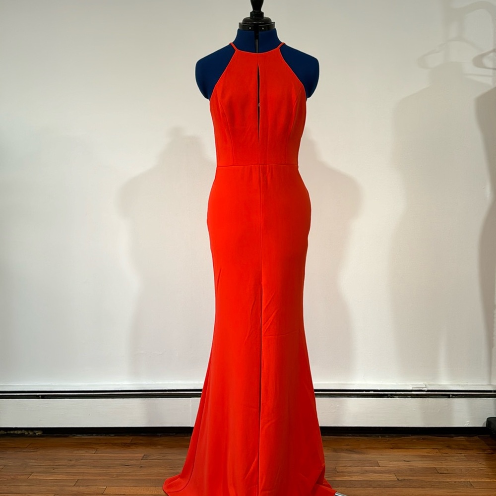 Jay Godfrey Orange Maxi Dress